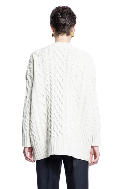 BOTTEGA VENETA WOMAN OFF-WHITE KNITWEAR