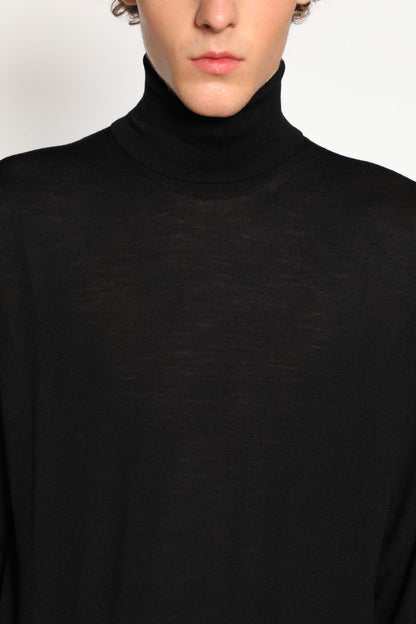 Turtleneck Knitwear In Cotton