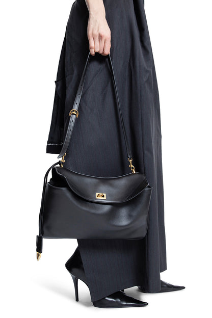 BALENCIAGA WOMAN BLACK SHOULDER BAGS