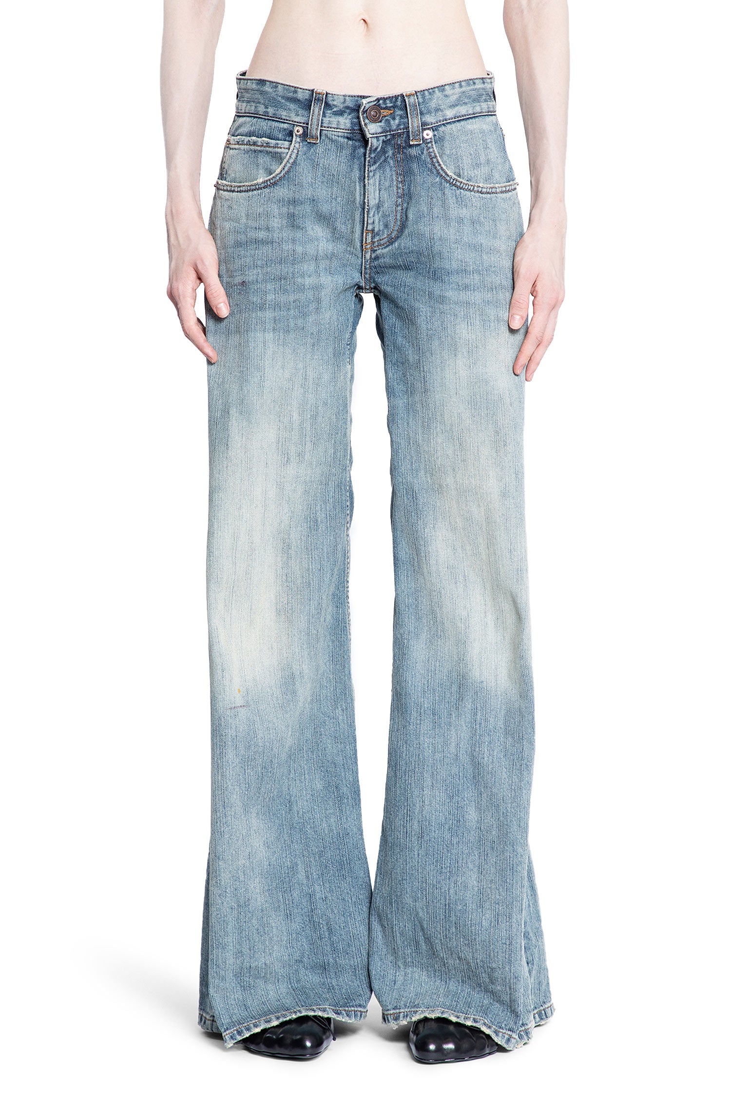 BALENCIAGA WOMAN BLUE JEANS