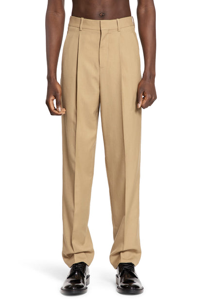 SAINT LAURENT MAN BEIGE TROUSERS