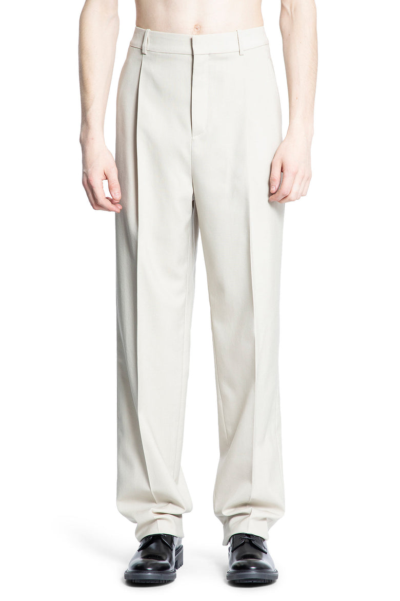 SAINT LAURENT MAN BEIGE TROUSERS