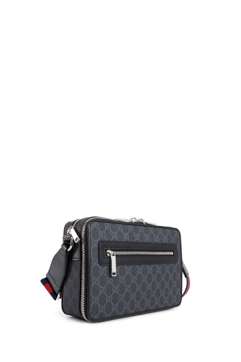 GUCCI MAN BLACK CROSSBODY BAGS