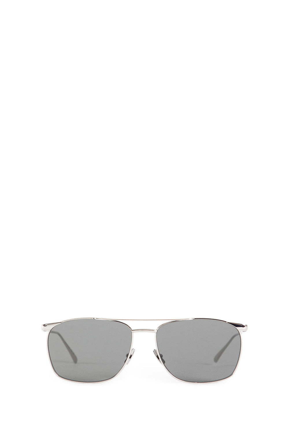 SAINT LAURENT MAN SILVER EYEWEAR