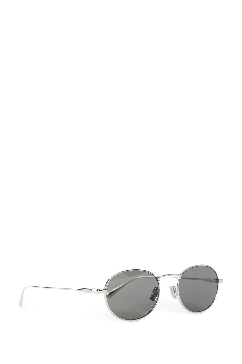 SAINT LAURENT MAN SILVER EYEWEAR - Antonioli.eu
