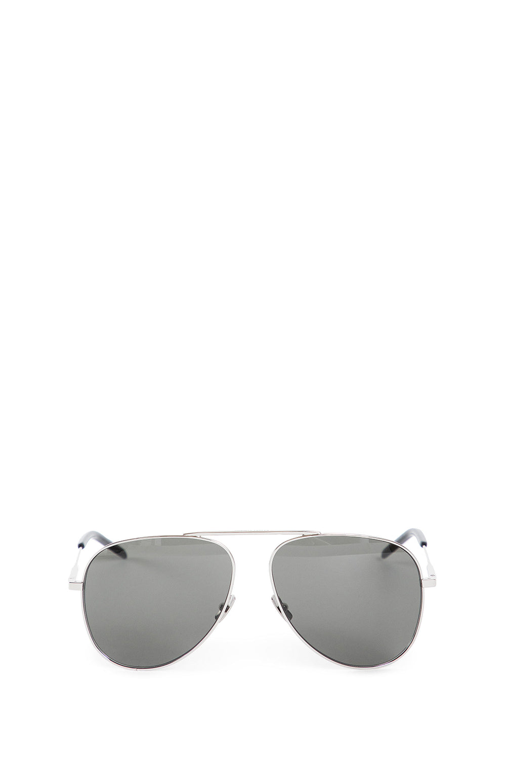 SAINT LAURENT WOMAN SILVER EYEWEAR