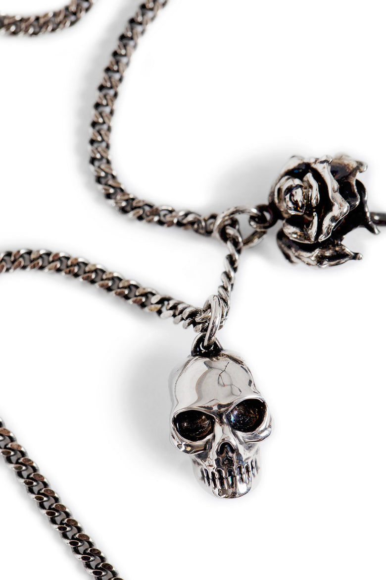 ALEXANDER MCQUEEN MAN SILVER JEWELLERY