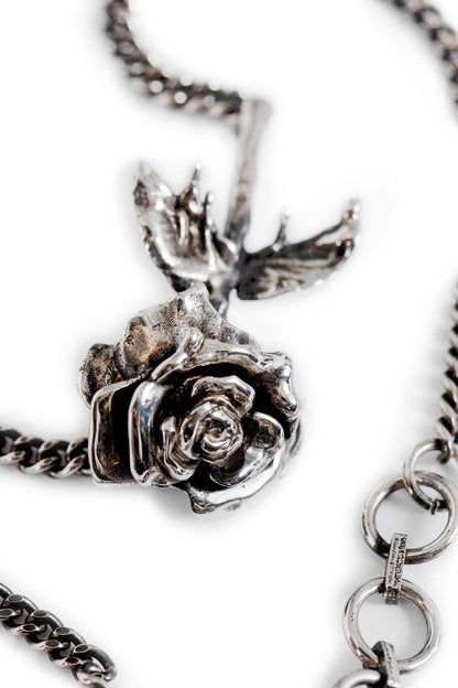 ALEXANDER MCQUEEN MAN SILVER JEWELLERY