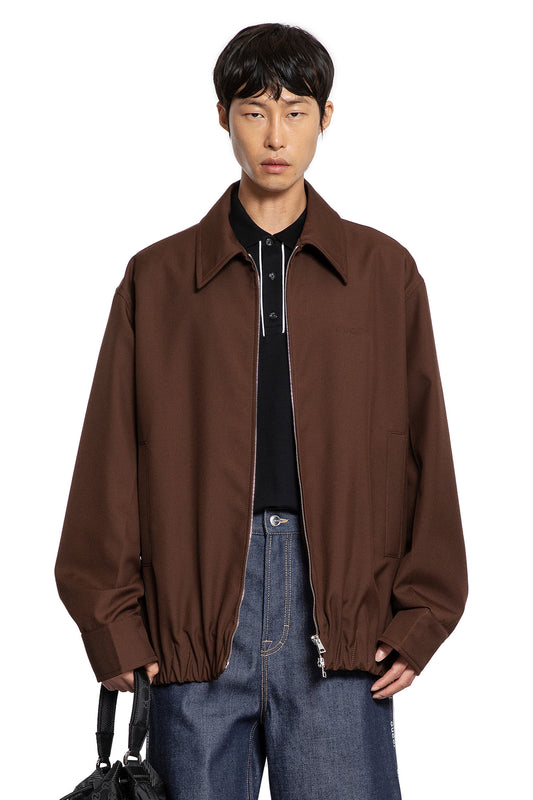 Logo Wool Twill Jacket - Antonioli.eu