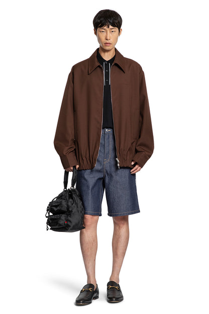 Logo Wool Twill Jacket