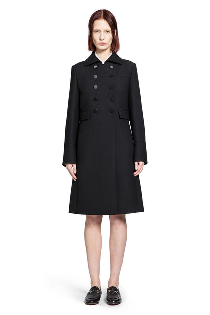 Double-Breasted Wool Coat