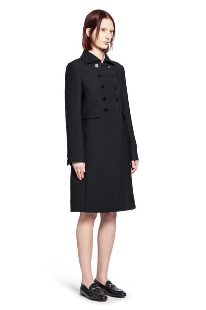 Double-Breasted Wool Coat
