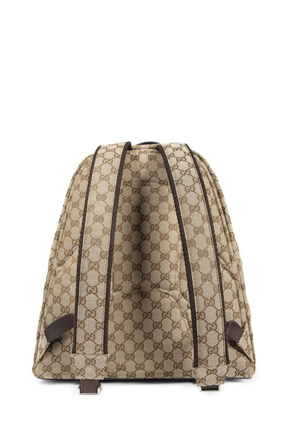 GUCCI MAN BEIGE BACKPACKS & TRAVEL BAGS