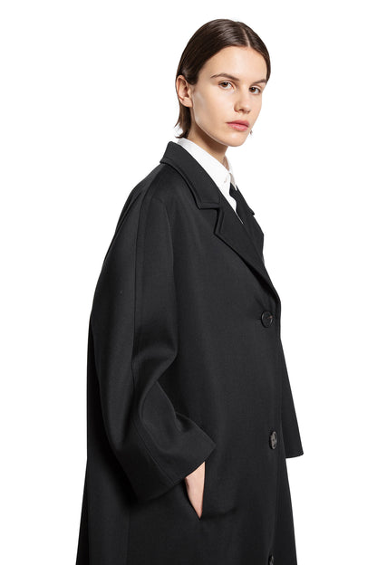 THE ROW WOMAN BLACK COATS