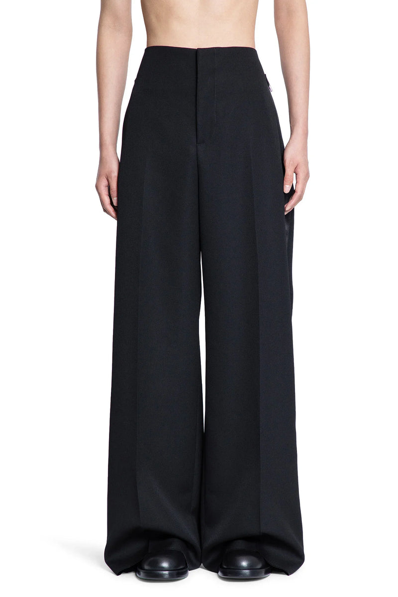 Wide Leg Tuxedo Trousers - Antonioli.eu