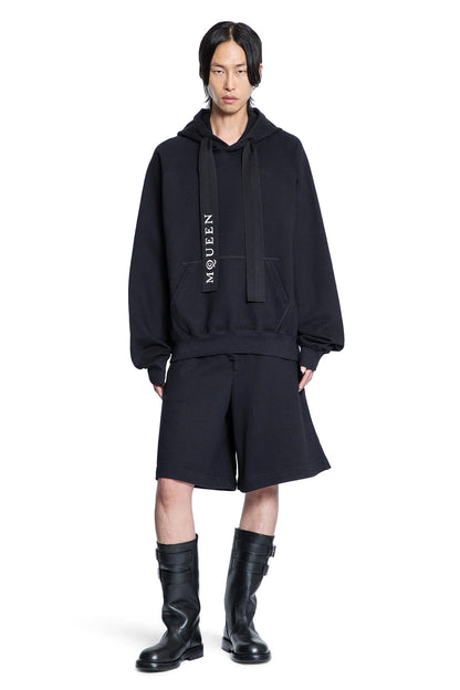 ALEXANDER MCQUEEN MAN BLACK SWEATSHIRTS - Antonioli.eu