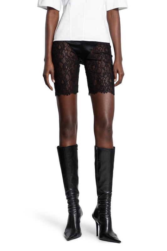 Biker Shorts in Lace and Satin - Antonioli.eu