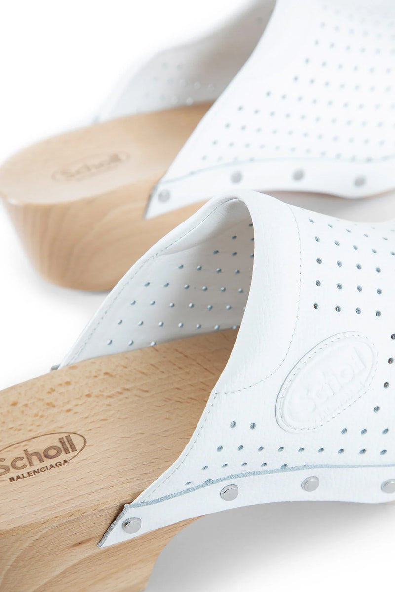 Scholl collaboration leather mules - Antonioli.eu