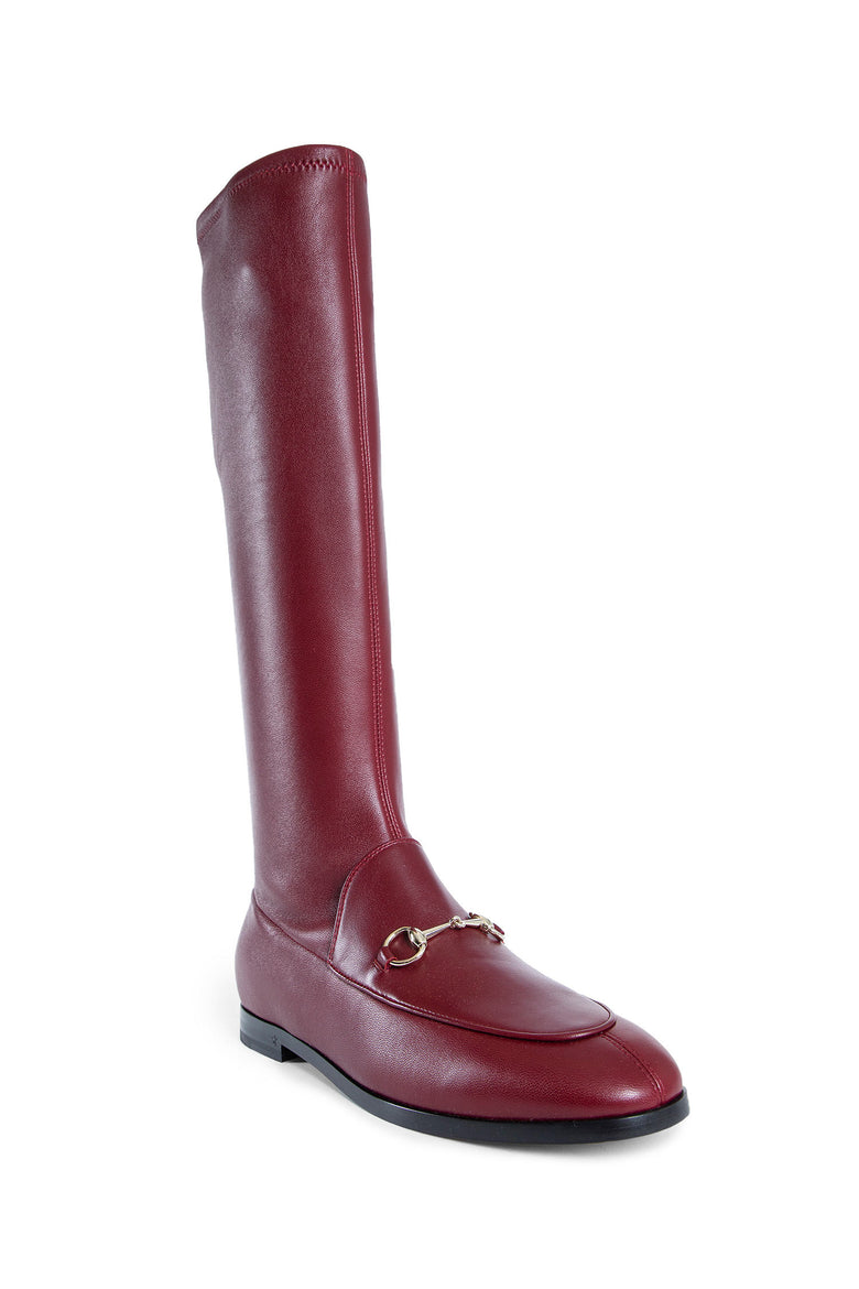 GUCCI WOMAN RED BOOTS