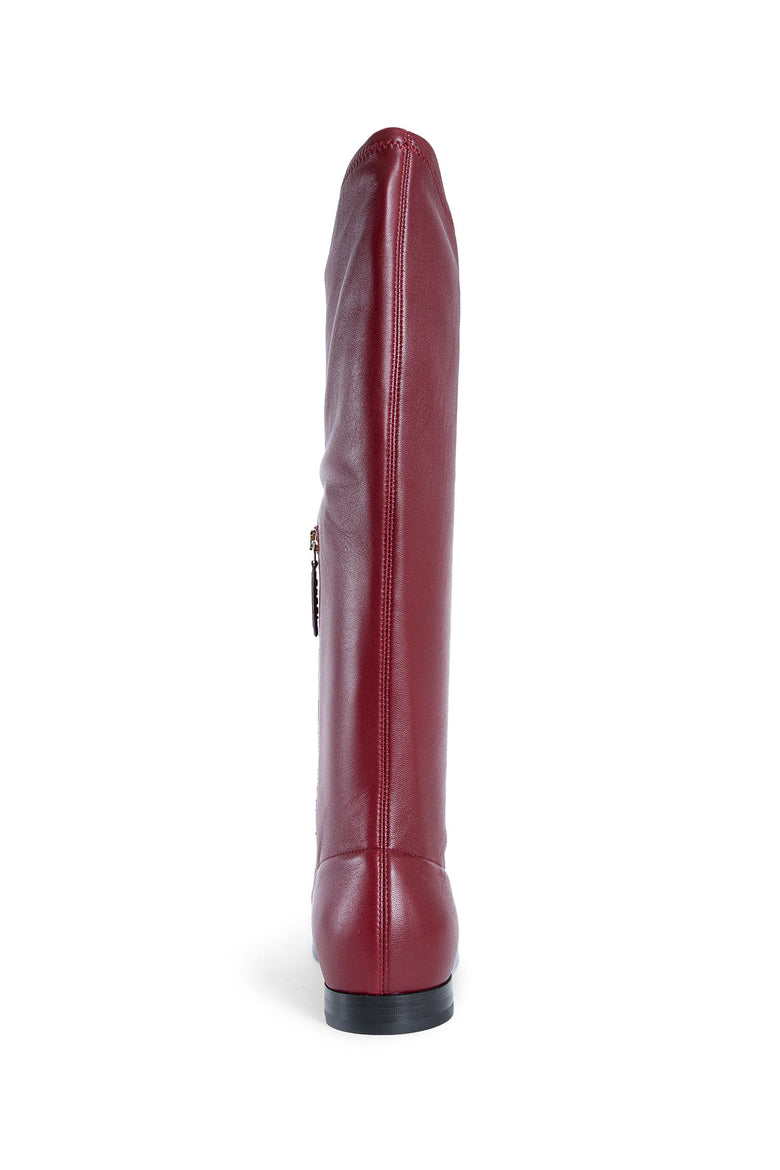 GUCCI WOMAN RED BOOTS