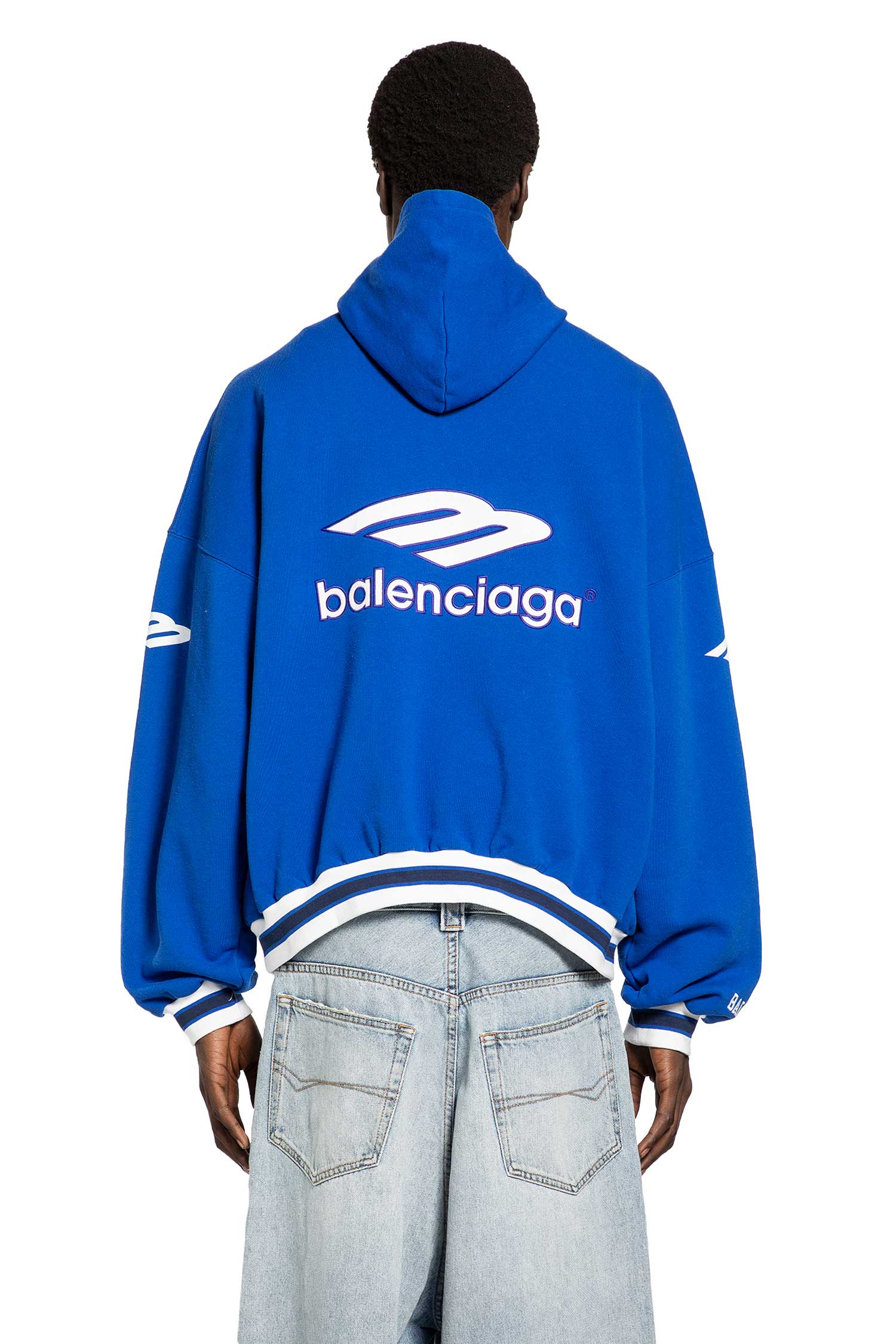 3B Football Polo Hoodie