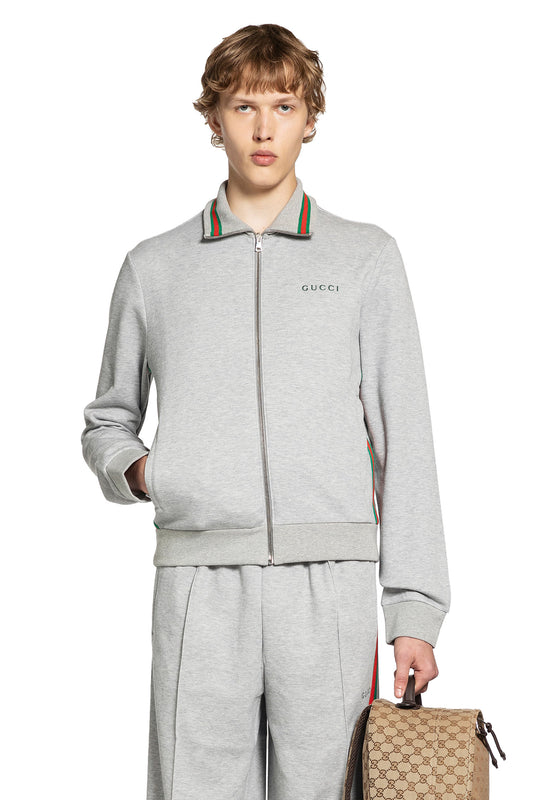 GUCCI MAN GREY SWEATSHIRTS