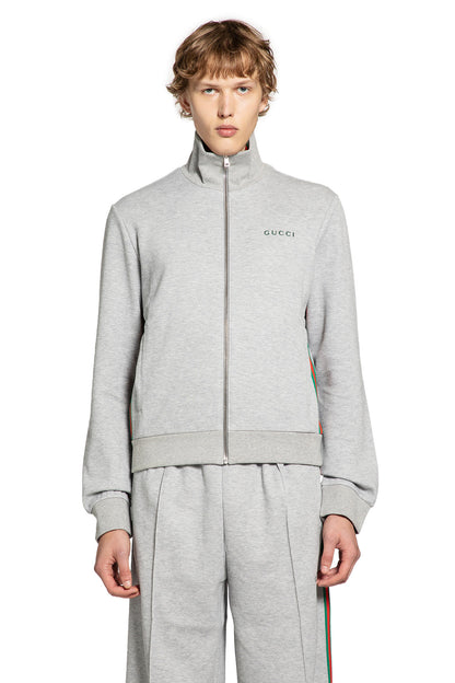 GUCCI MAN GREY SWEATSHIRTS