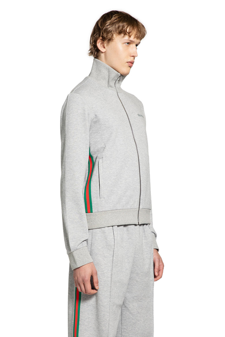 GUCCI MAN GREY SWEATSHIRTS