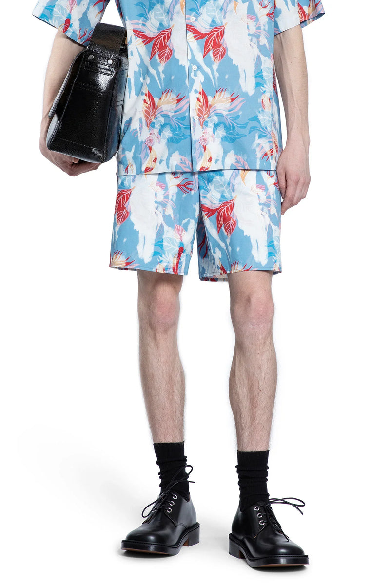 ALEXANDER MCQUEEN MAN BLUE SHORTS & SKIRTS - Antonioli.eu