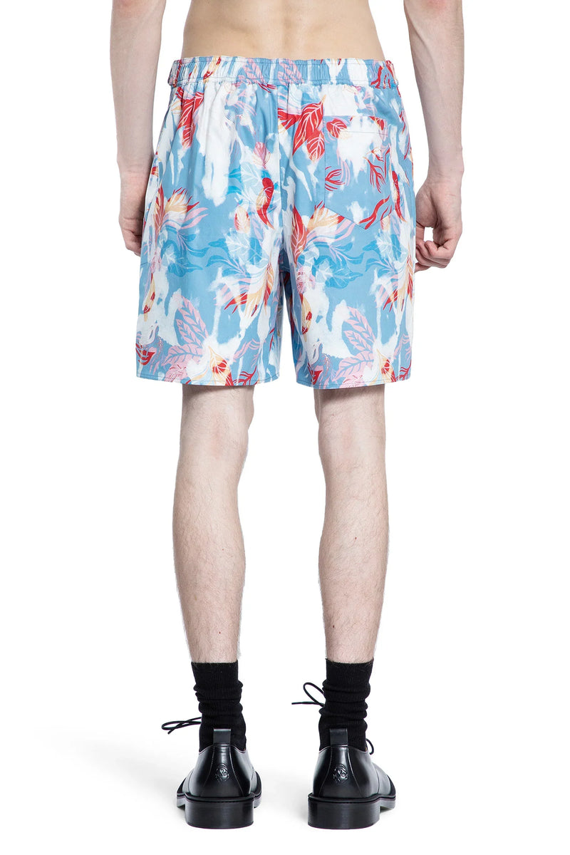 ALEXANDER MCQUEEN MAN BLUE SHORTS & SKIRTS - Antonioli.eu
