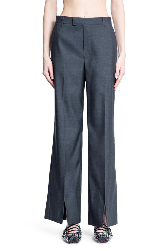 GUCCI WOMAN GREY TROUSERS
