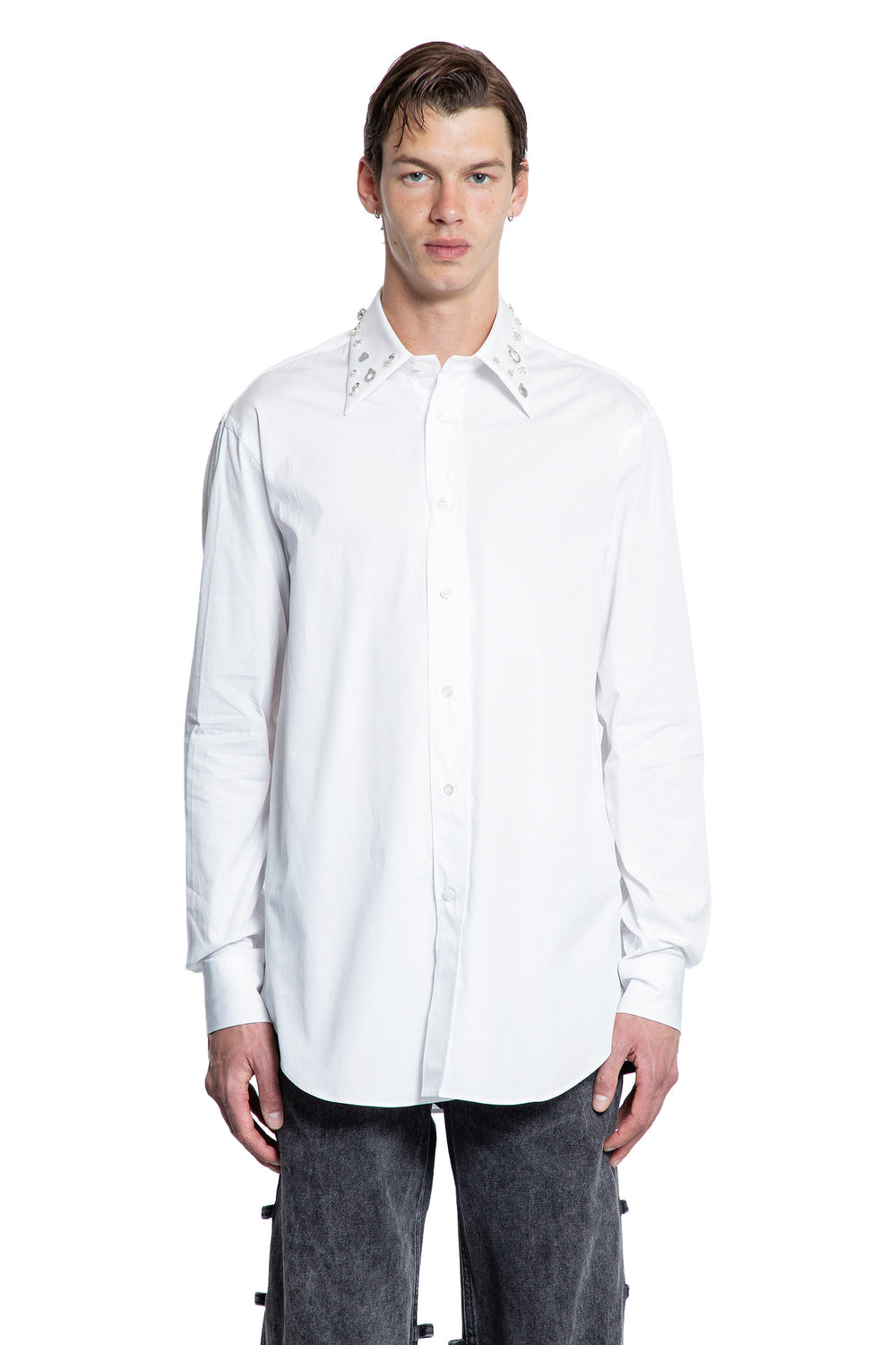 ALEXANDER MCQUEEN MAN WHITE SHIRTS