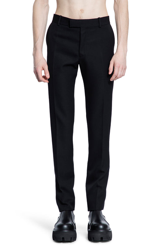 ALEXANDER MCQUEEN MAN BLACK TROUSERS