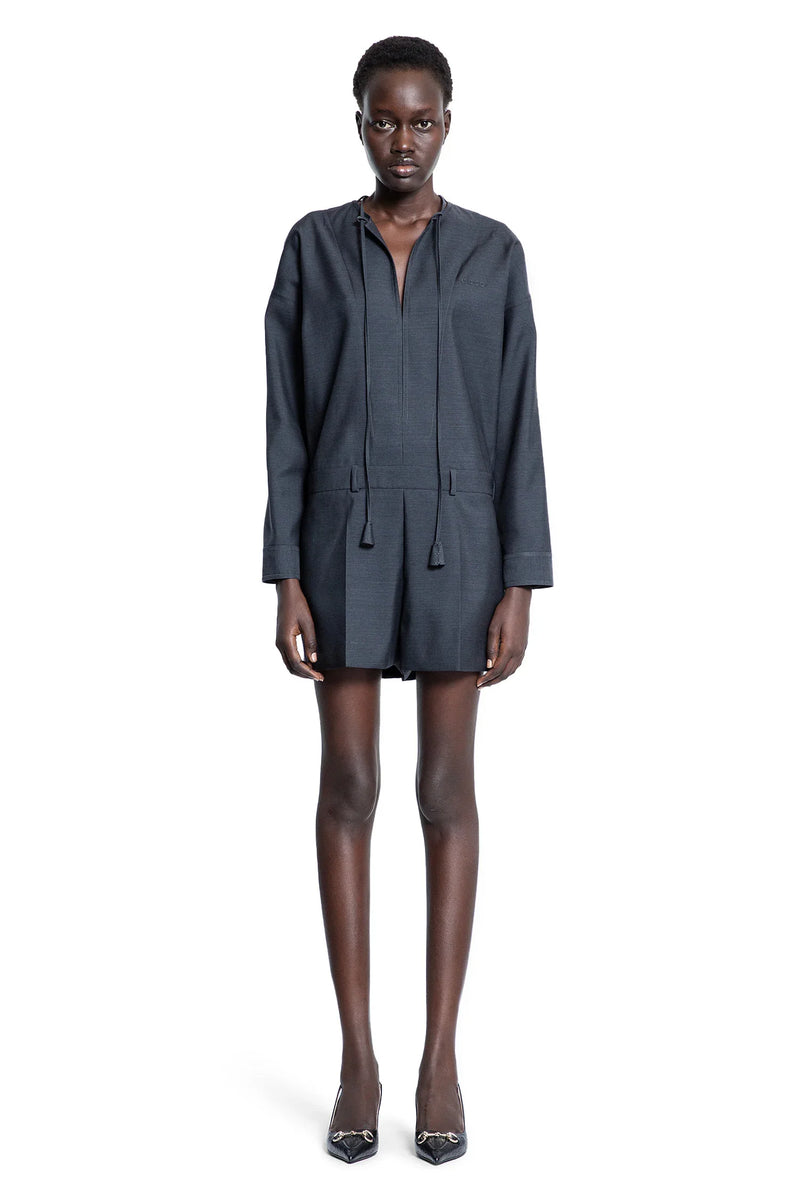 Wool Mini Jumpsuit - Antonioli.eu