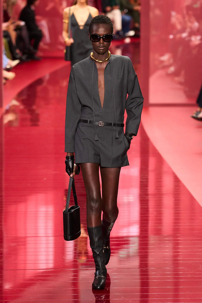 Wool Mini Jumpsuit - Antonioli.eu