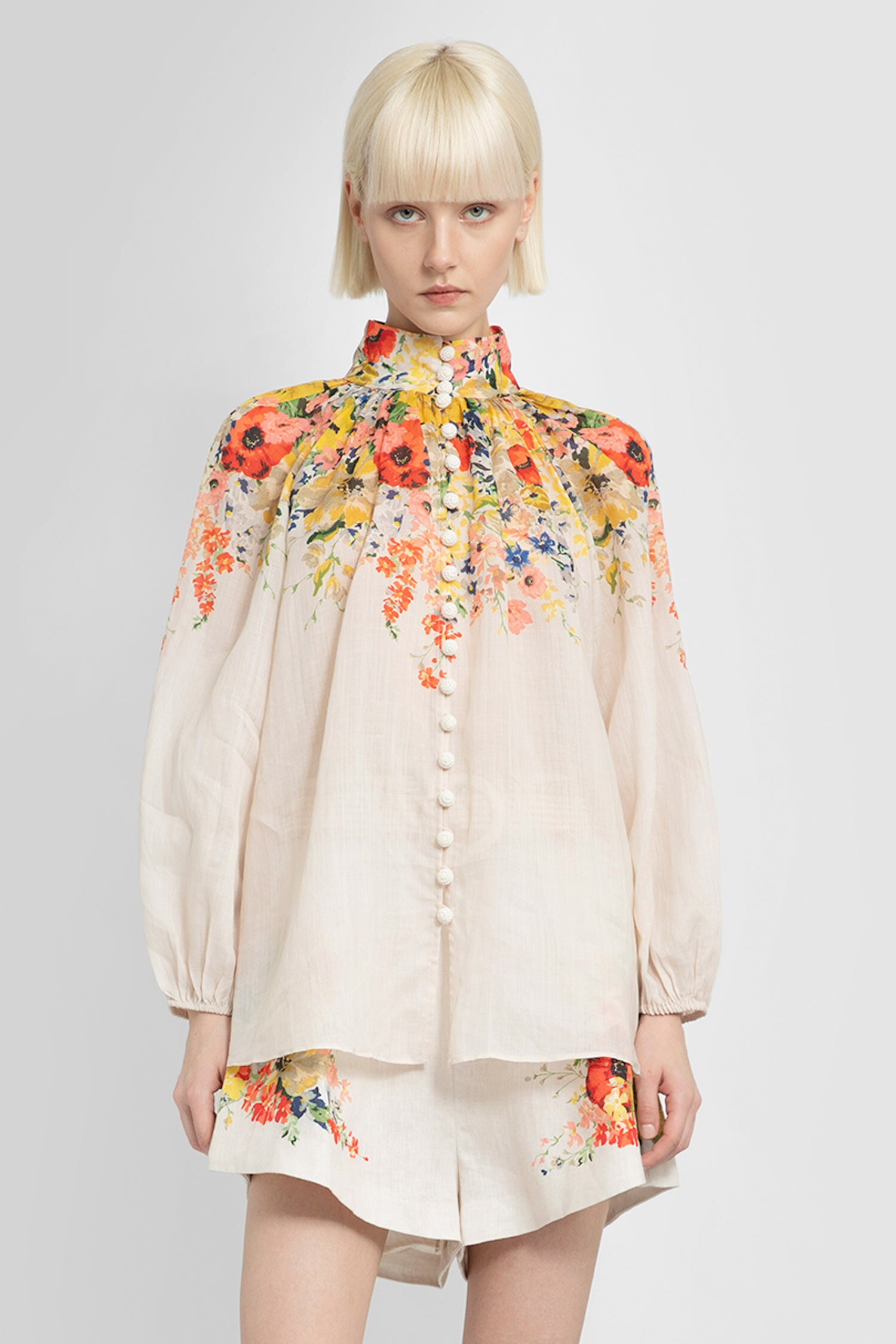 ZIMMERMANN WOMAN OFF-WHITE SHIRTS