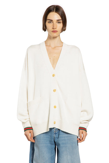 Wool Cashmere V-Neck Cardigan