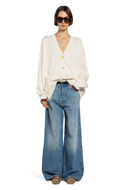 Wool Cashmere V-Neck Cardigan