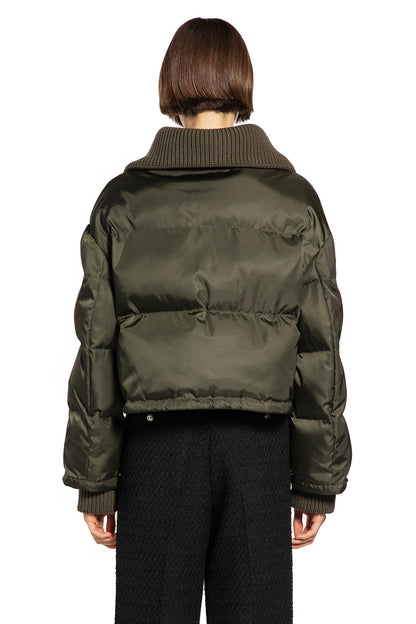 GUCCI WOMAN GREEN TROUSERS