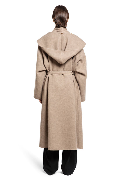 THE ROW WOMAN BEIGE COATS