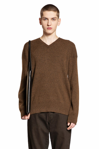 THE ROW MAN BROWN KNITWEAR