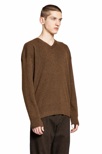 THE ROW MAN BROWN KNITWEAR