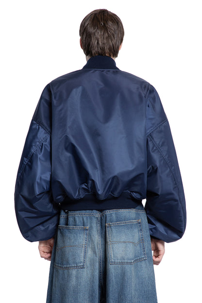 BALENCIAGA MAN BLUE JACKETS