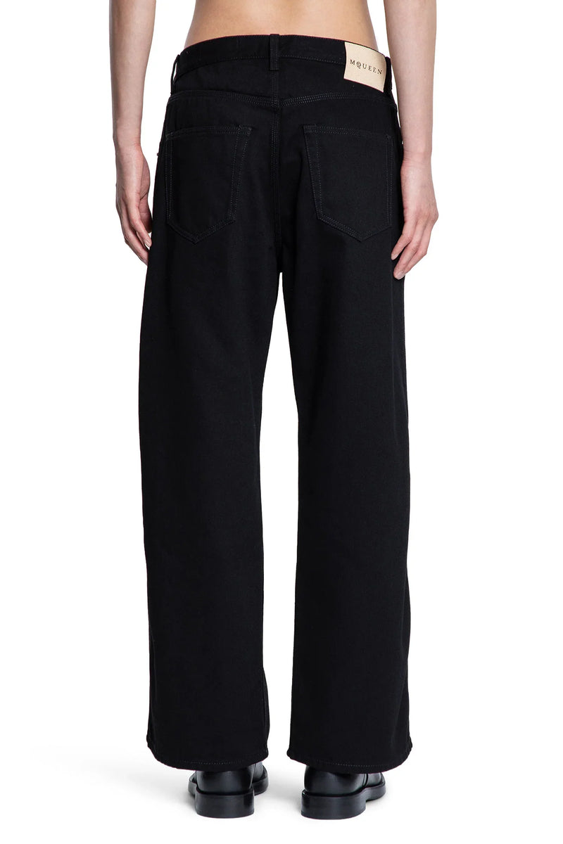 Cropped Stud 5 Pocket Jeans - Antonioli.eu