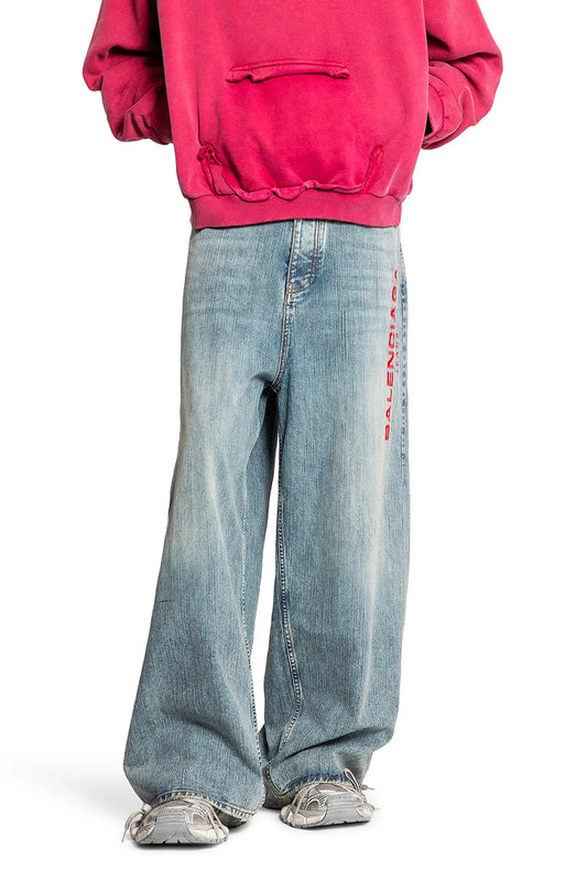 Baggy Pants in Italian ring denim - Antonioli.eu