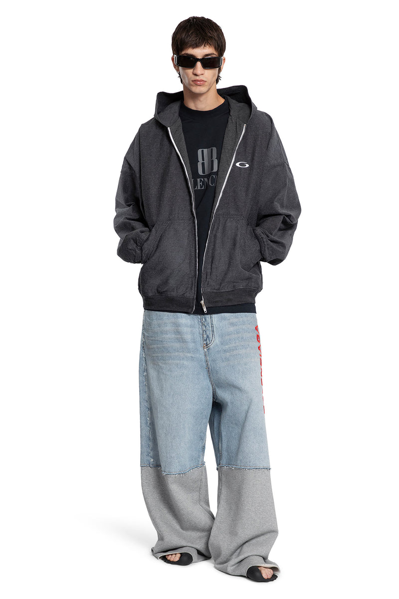 Patched Molleton Baggy Pants - Antonioli.eu