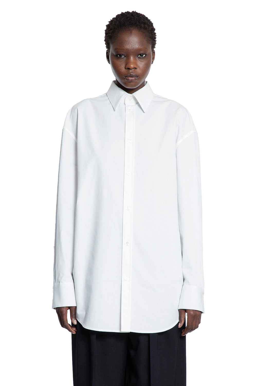 SAINT LAURENT WOMAN WHITE SHIRTS