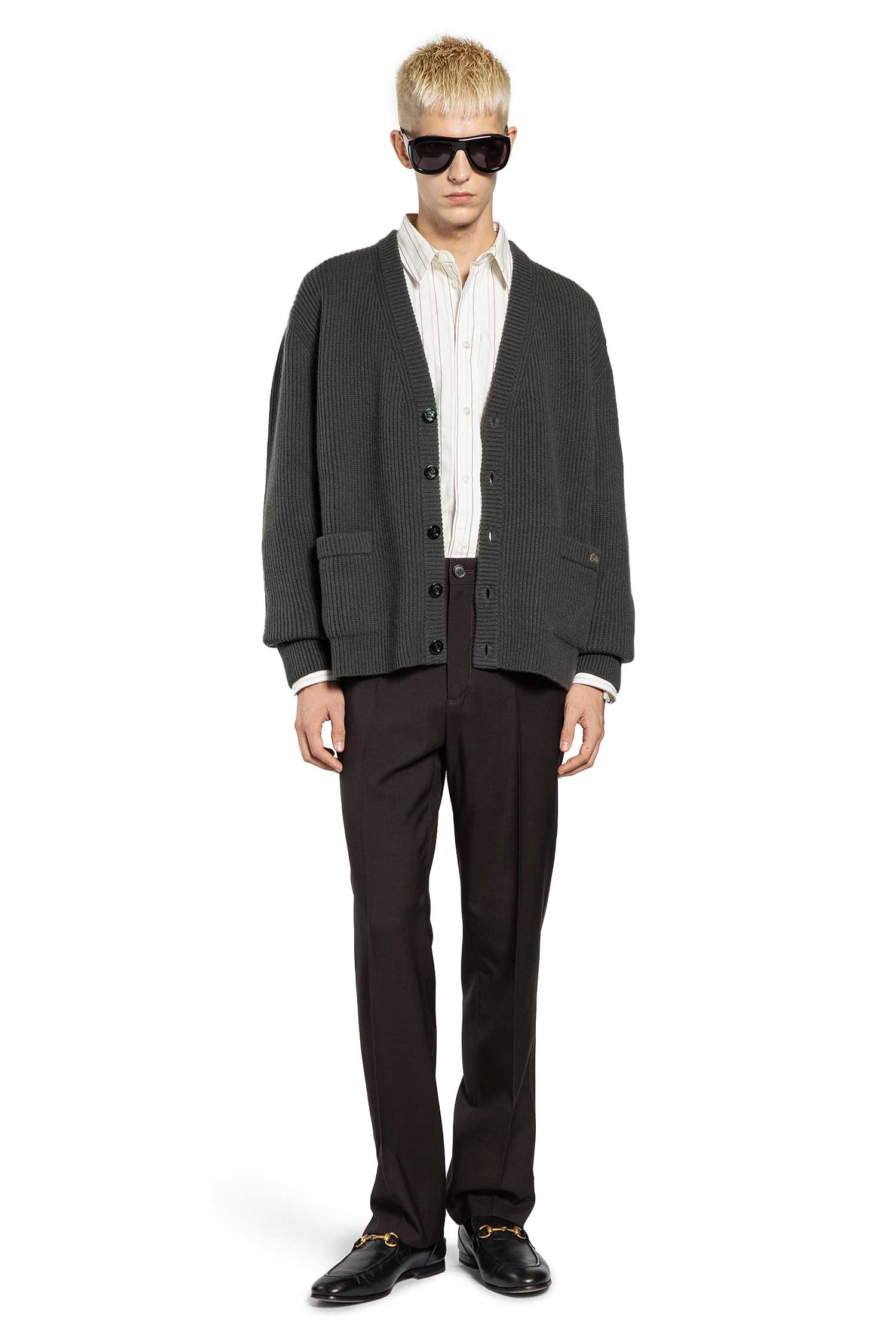 GUCCI MAN BROWN TROUSERS