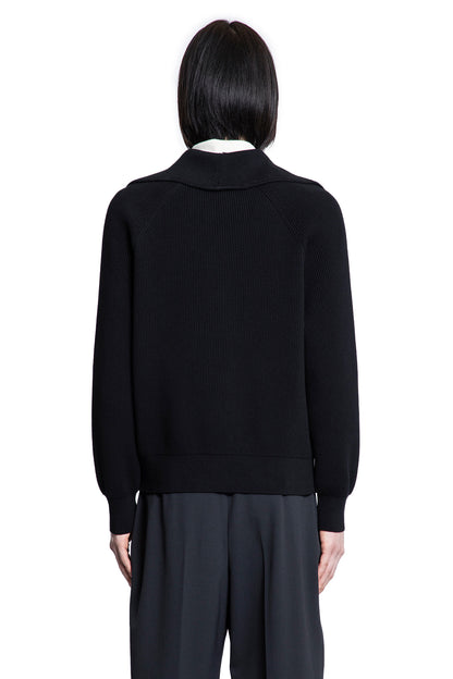 BOTTEGA VENETA MAN BLACK KNITWEAR