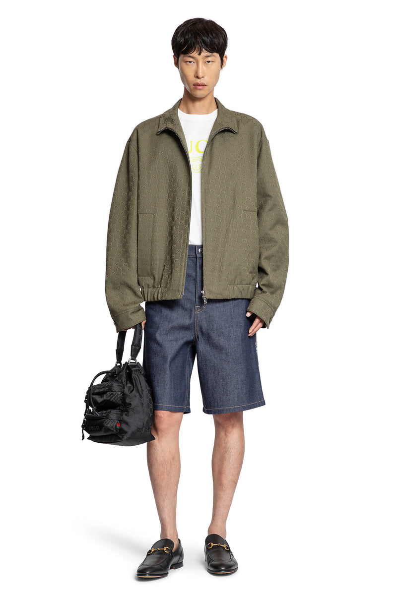 GG Canvas Bomber Jacket - Antonioli.eu